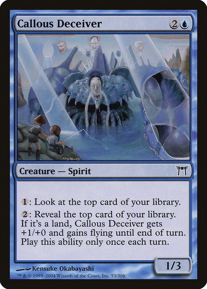 Callous Deceiver card front