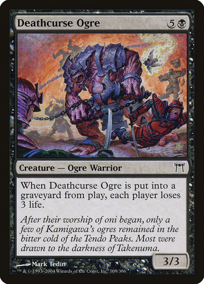 Deathcurse Ogre card front