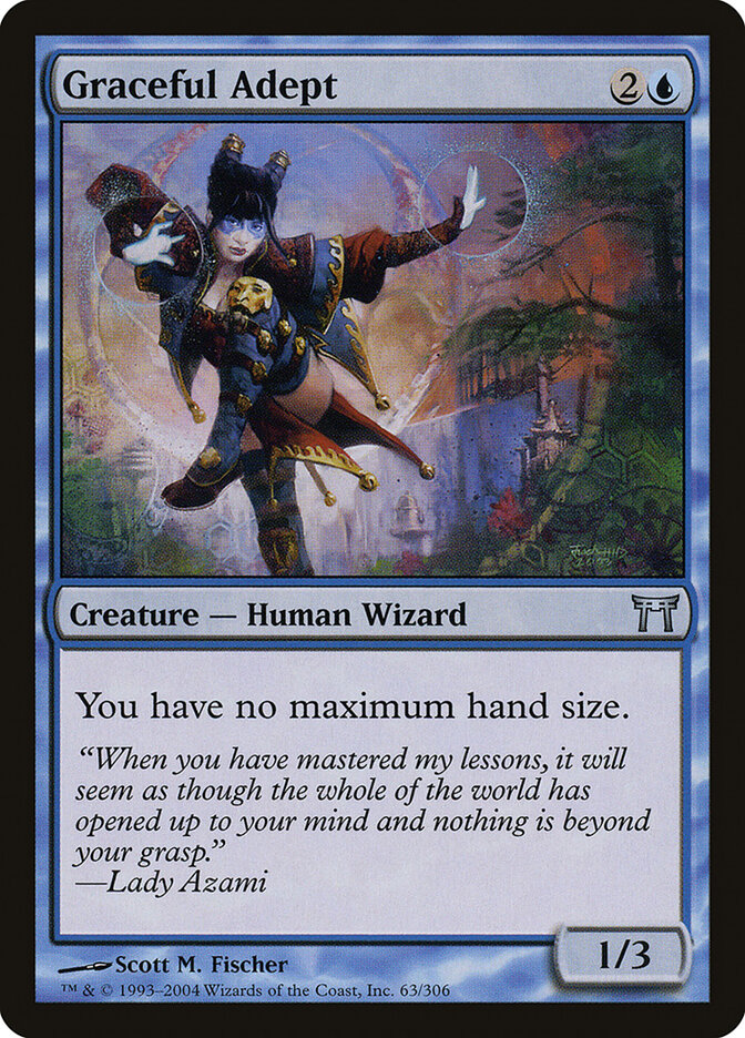 Graceful Adept card front