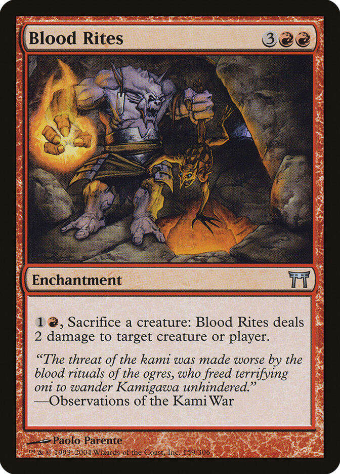 Blood Rites card front