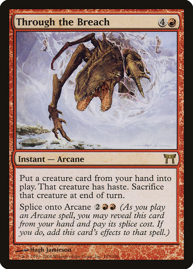 Through the Breach card front