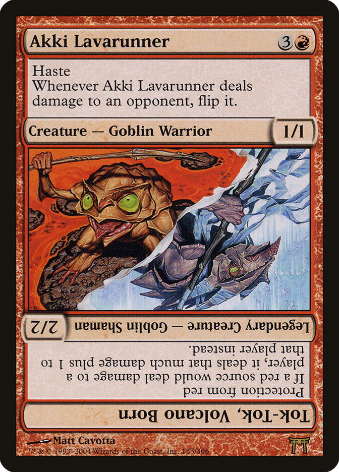 Akki Lavarunner card front