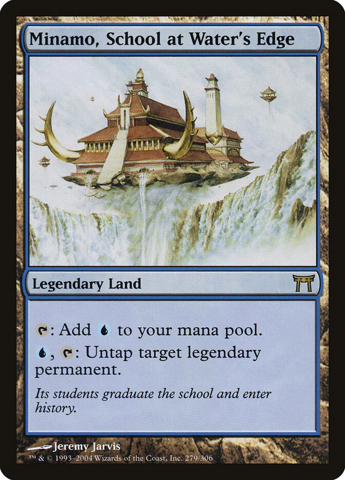 Minamo, School at Water's Edge card front