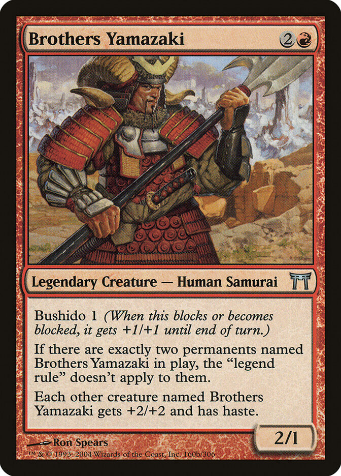 Brothers Yamazaki card front