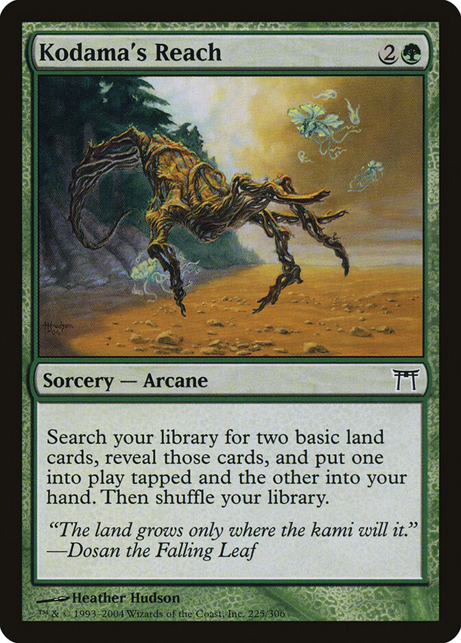 Kodama's Reach card front