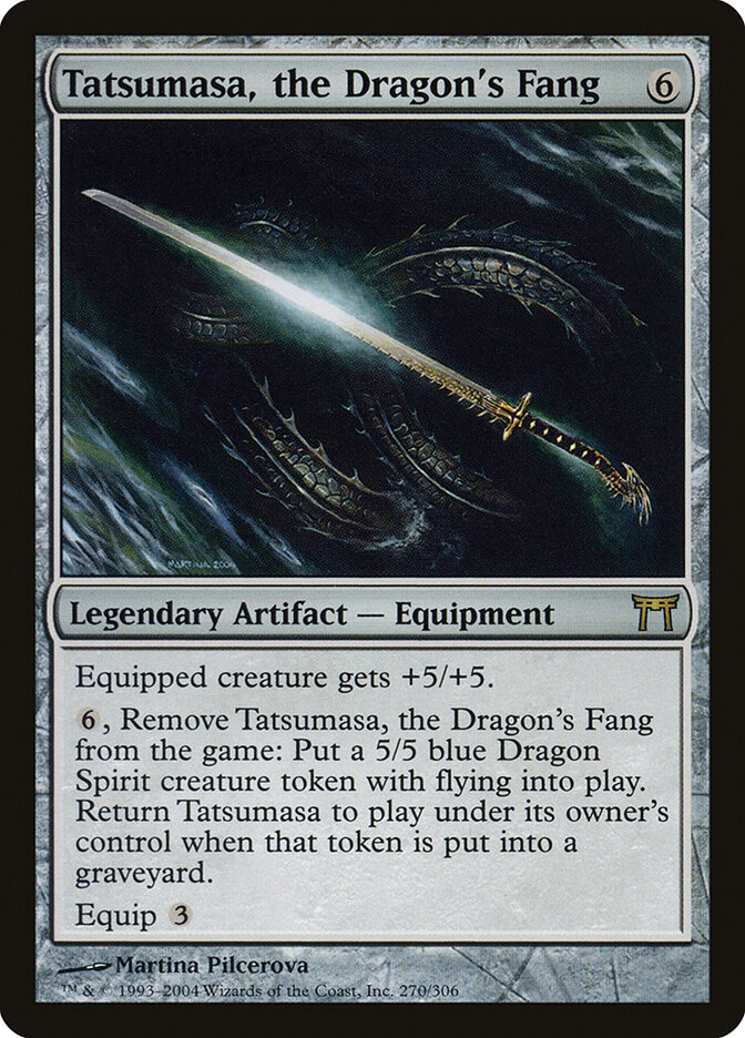 Tatsumasa, the Dragon's Fang card front