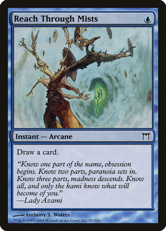 Reach Through Mists card front