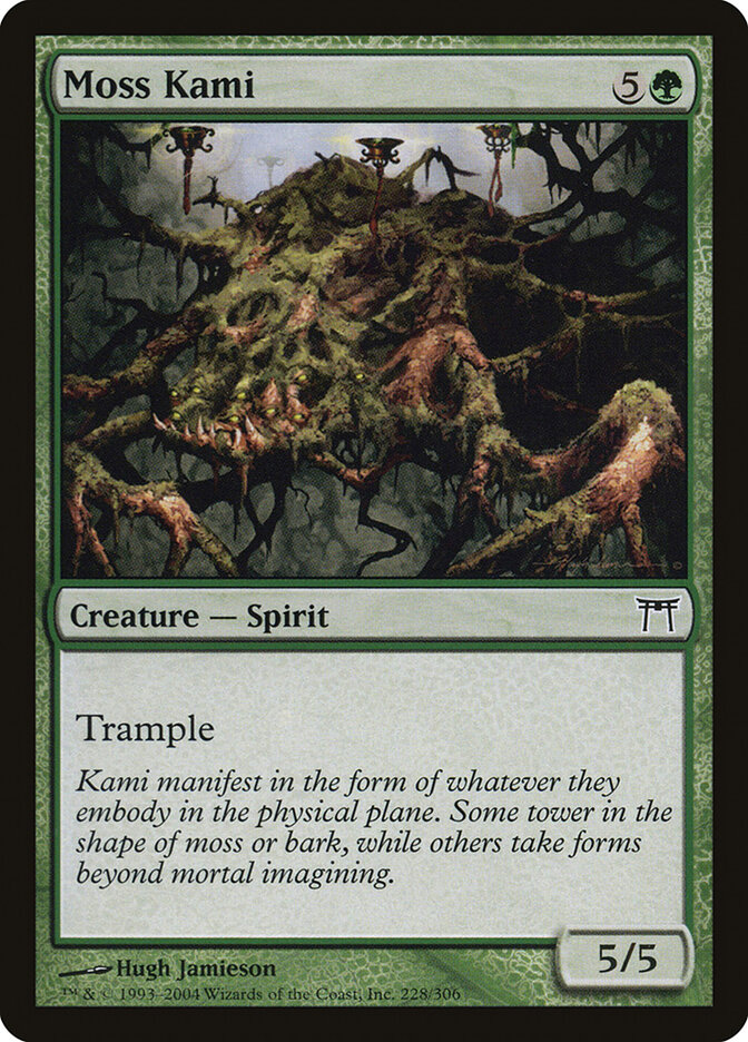 Moss Kami card front