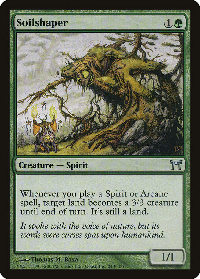 Soilshaper card front