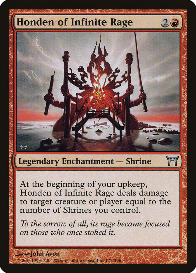Honden of Infinite Rage card front