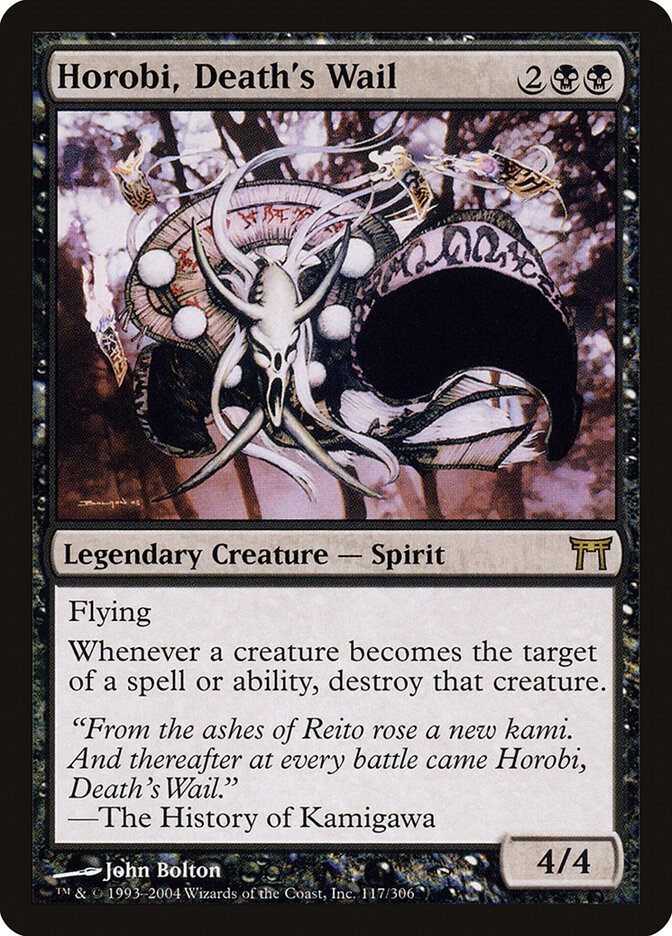 Horobi, Death's Wail card front