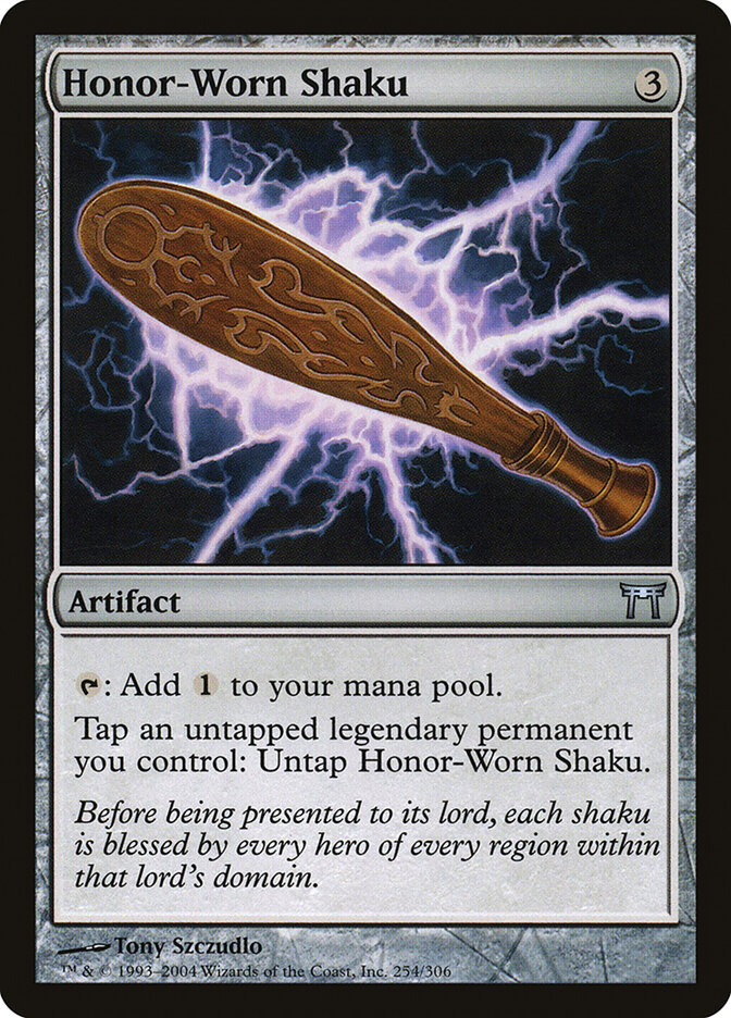 Honor-Worn Shaku card front