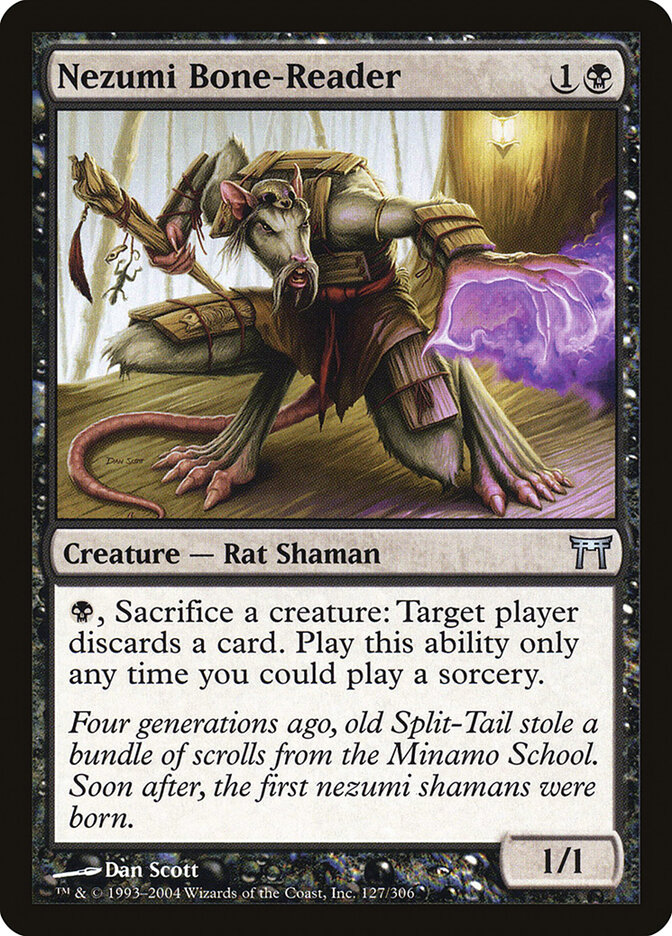Nezumi Bone-Reader card front