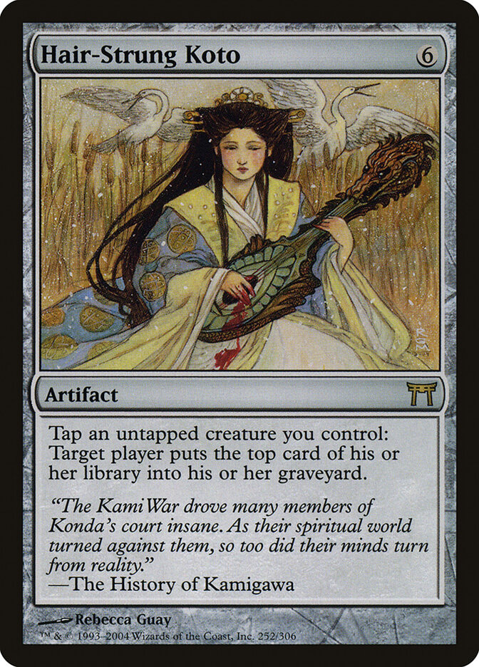 Hair-Strung Koto card front