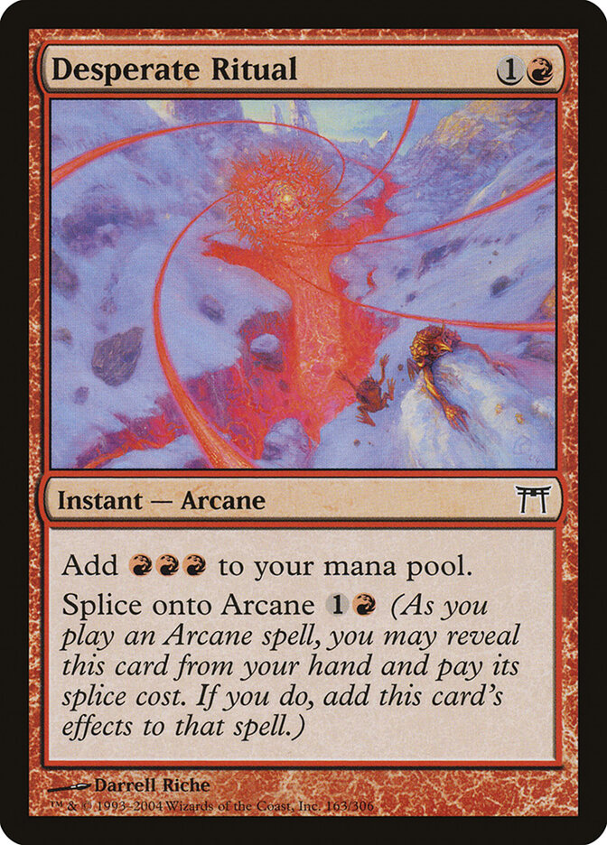 Desperate Ritual card front