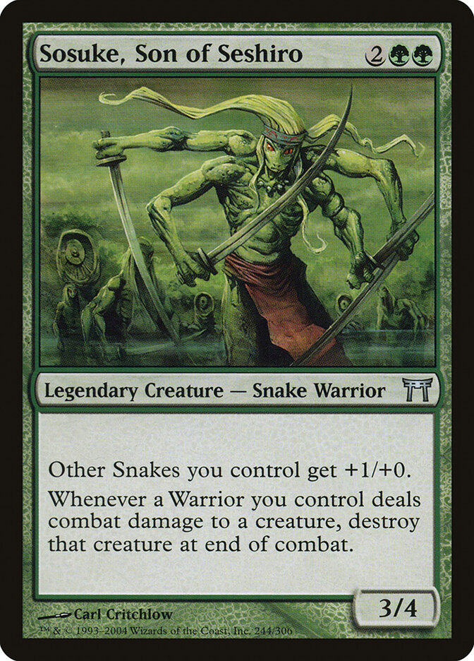 Sosuke, Son of Seshiro card front
