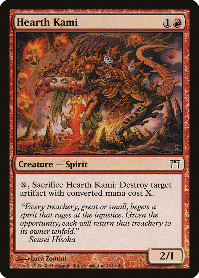 Hearth Kami card front