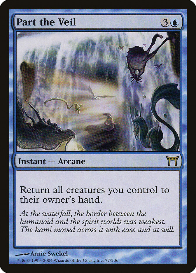 Part the Veil card front
