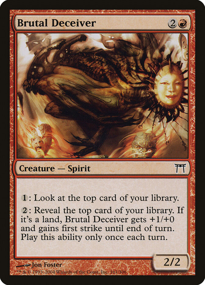 Brutal Deceiver card front