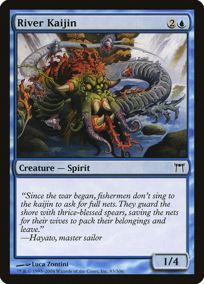 River Kaijin card front