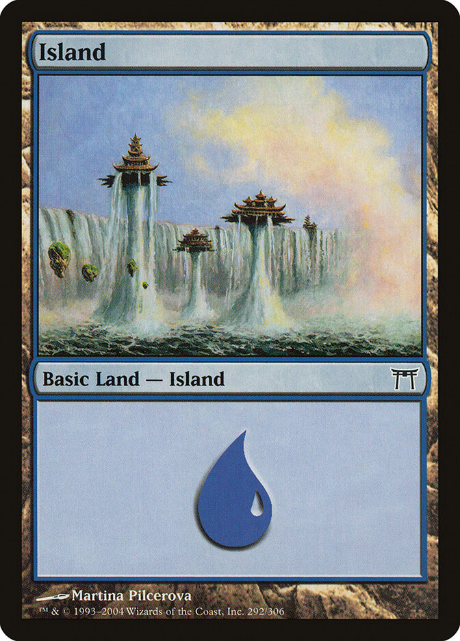 Island card front