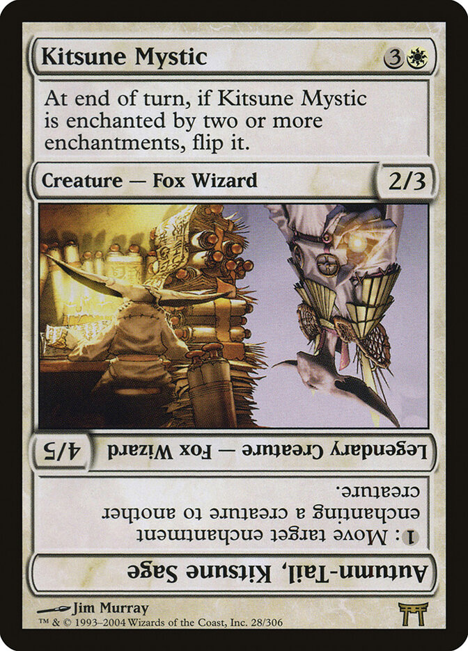 Kitsune Mystic card front