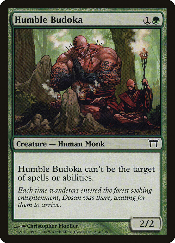 Humble Budoka card front