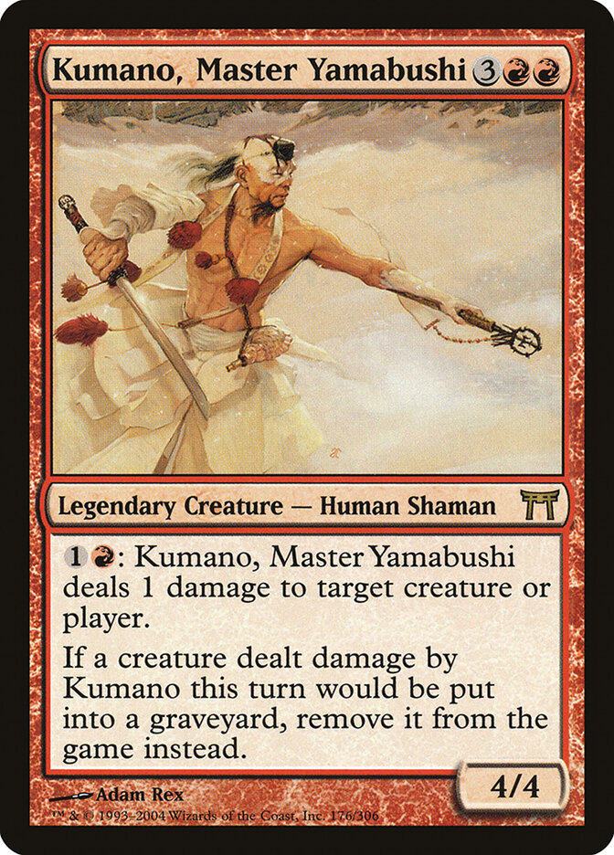 Kumano, Master Yamabushi card front