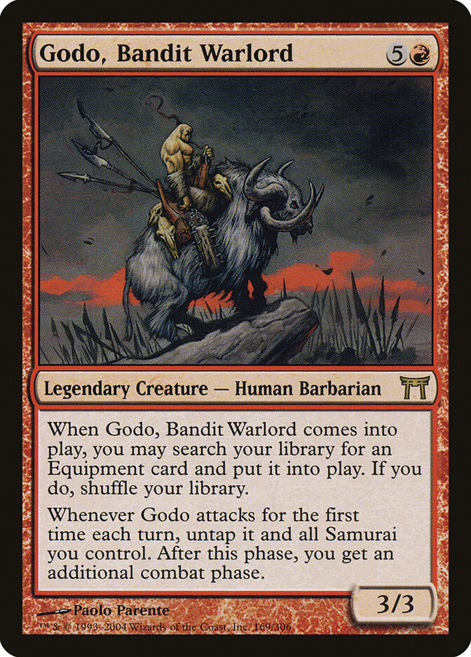 Godo, Bandit Warlord card front