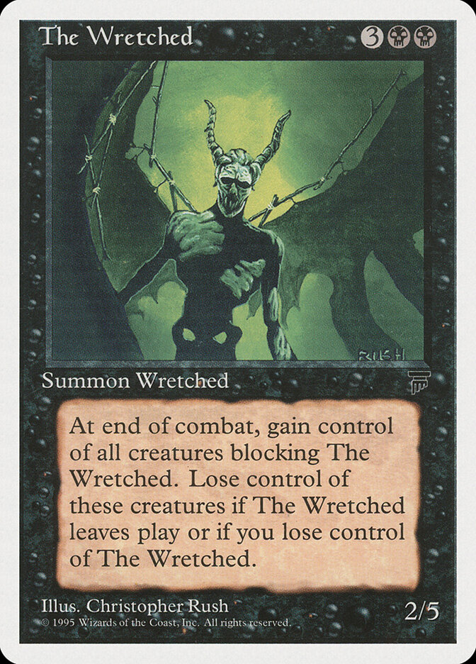 The Wretched card front