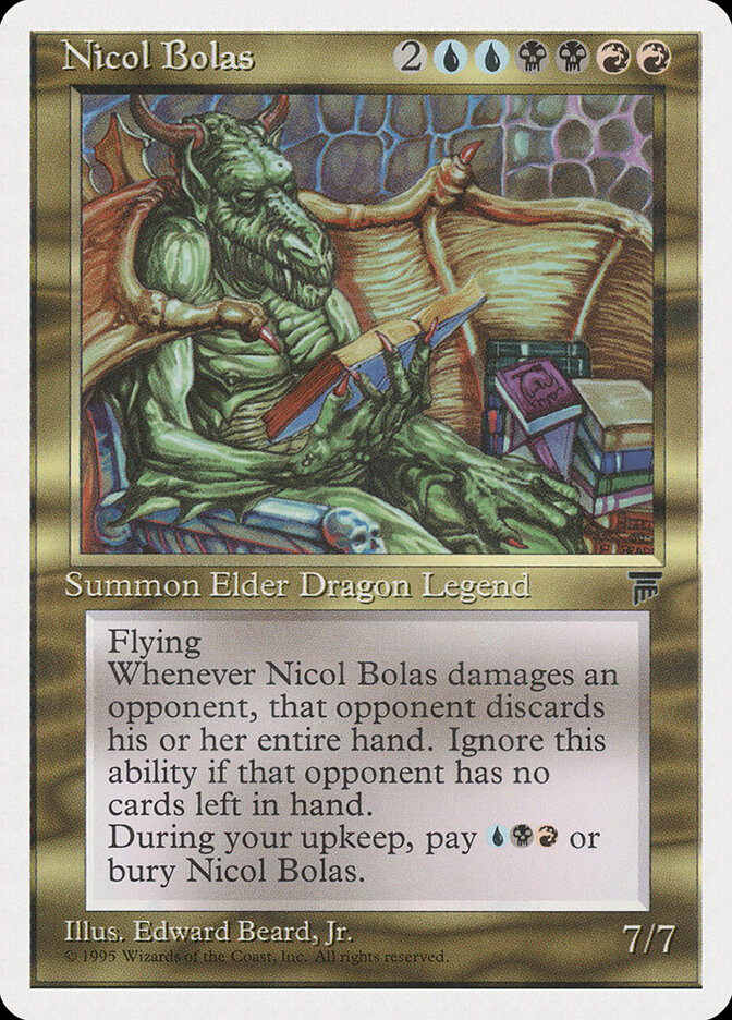 Nicol Bolas card front