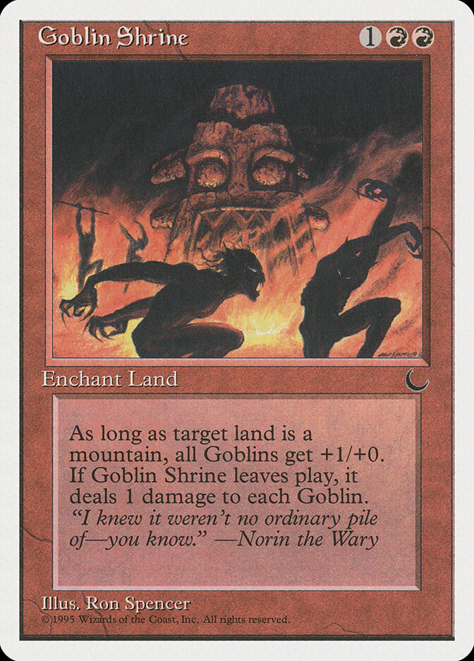 Goblin Shrine card front