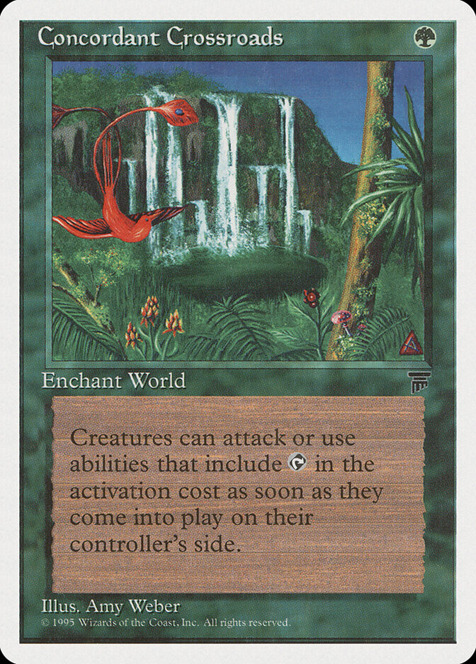 Concordant Crossroads card front