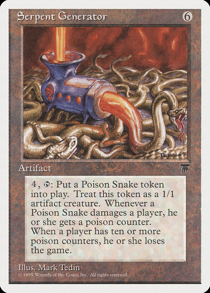 Serpent Generator card front