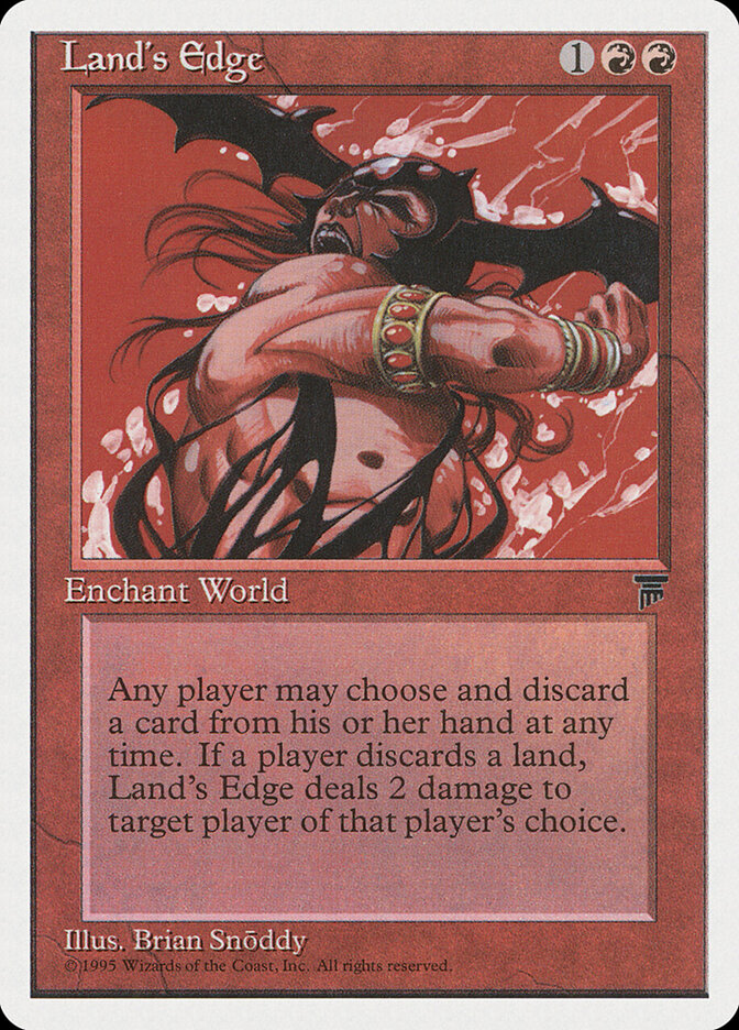 Land's Edge card front