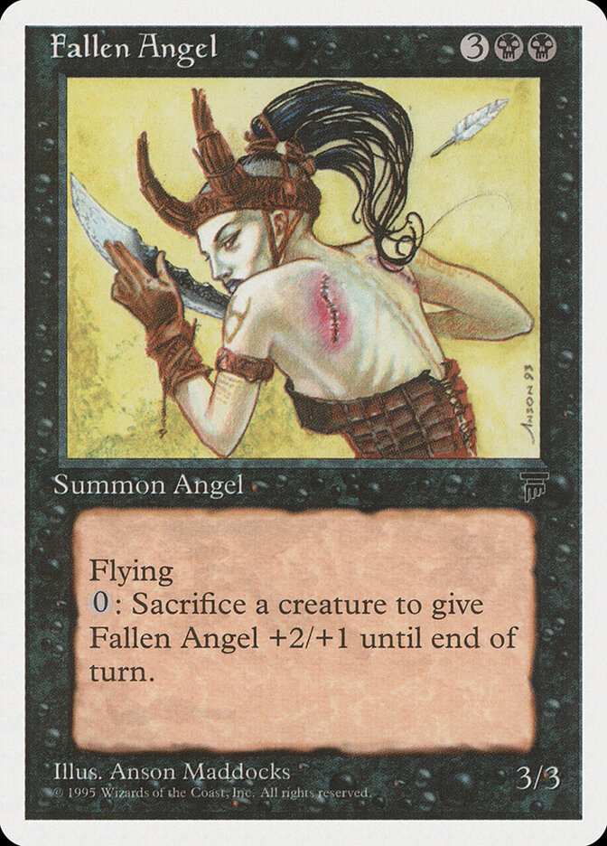 Fallen Angel card front