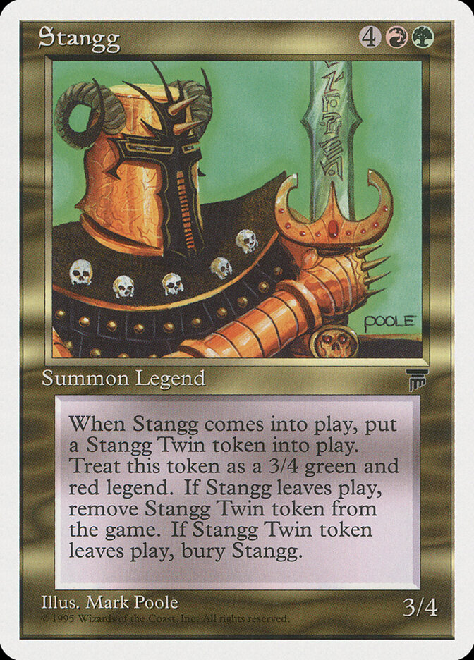 Stangg card front