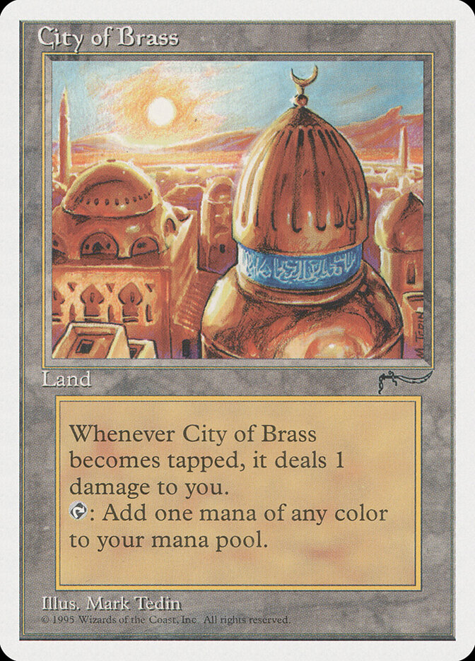 City of Brass card front