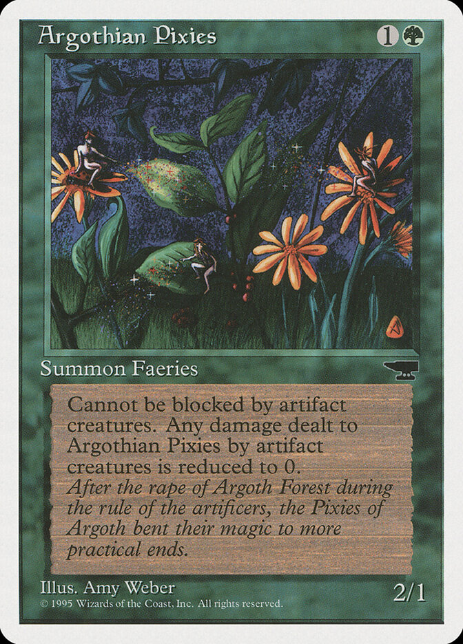 Argothian Pixies card front