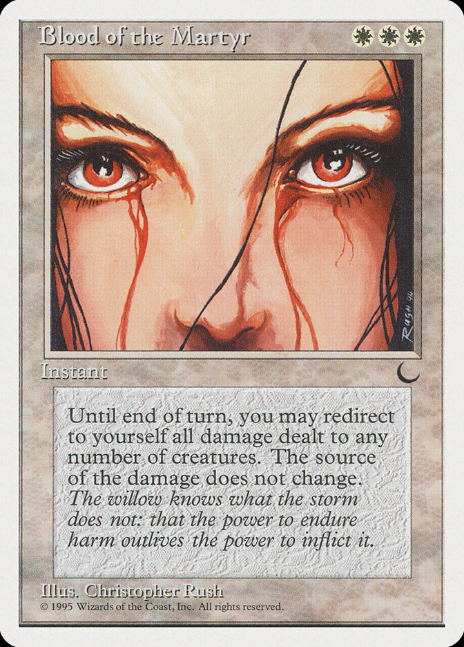 Blood of the Martyr card front