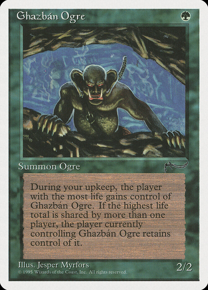 Ghazbán Ogre card front