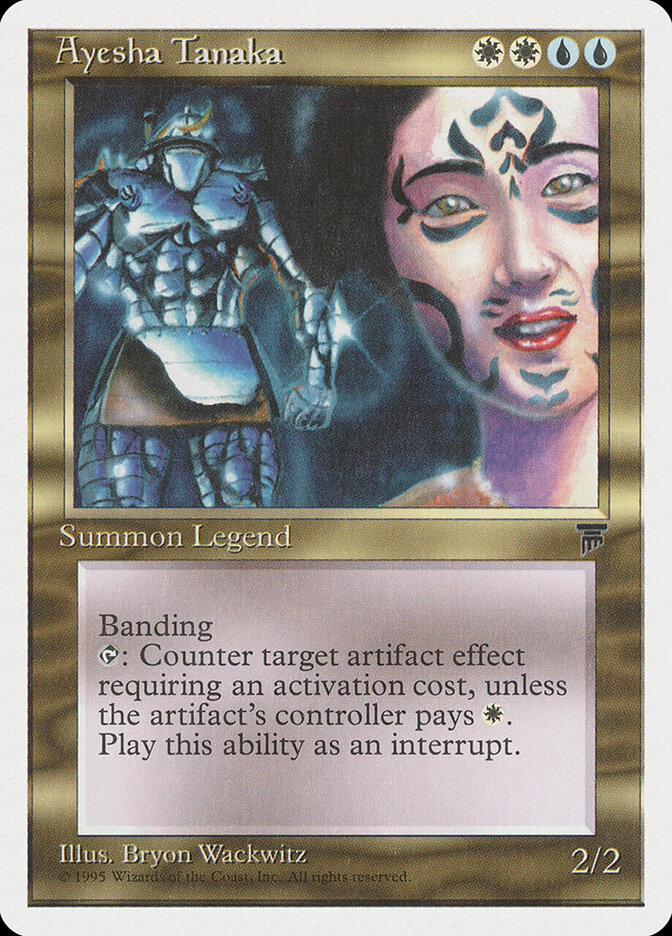 Ayesha Tanaka card front