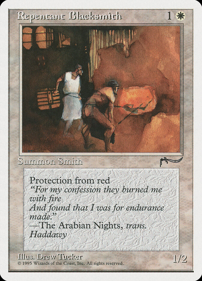 Repentant Blacksmith card front