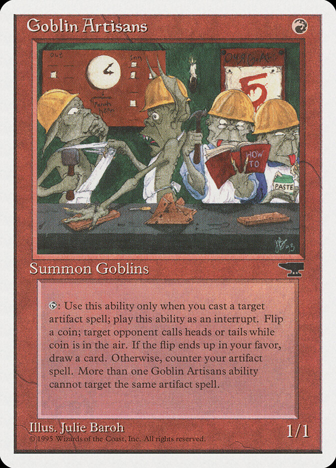 Goblin Artisans card front