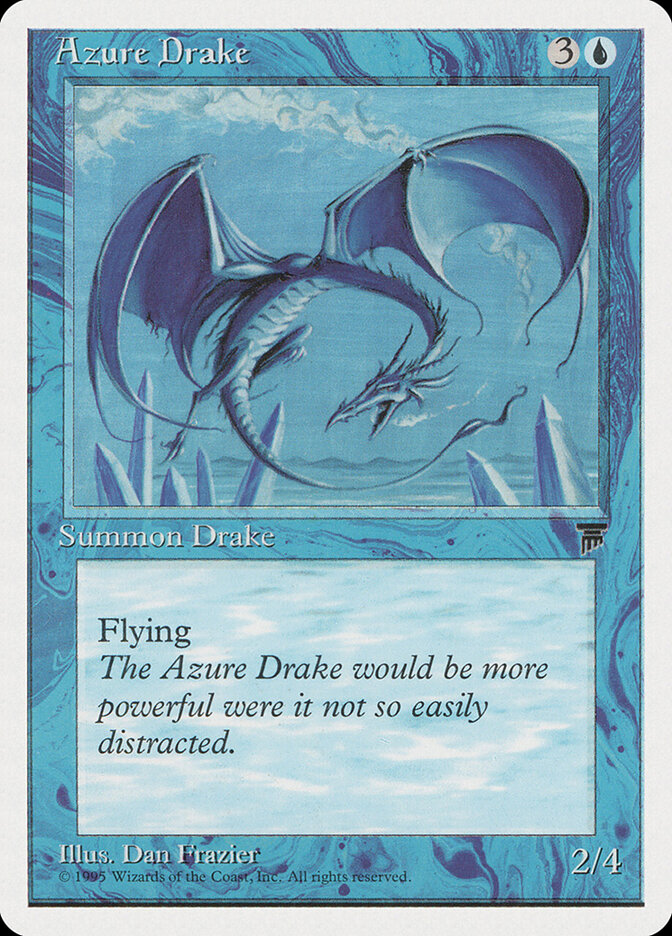 Azure Drake card front