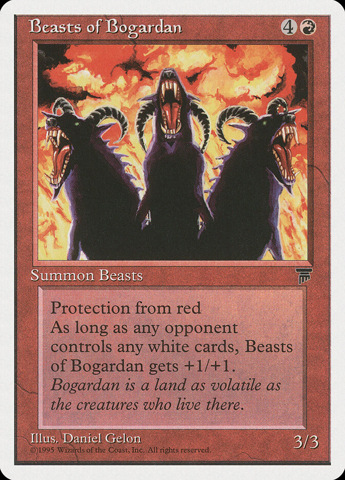 Beasts of Bogardan card front