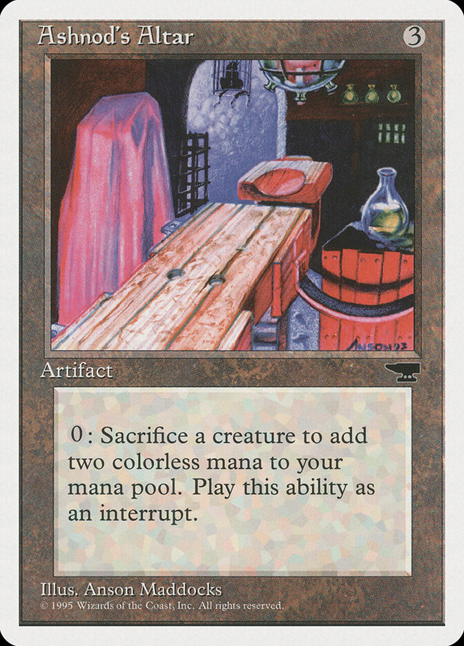 Ashnod's Altar card front