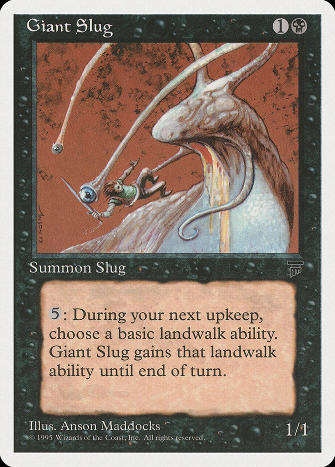 Giant Slug card front