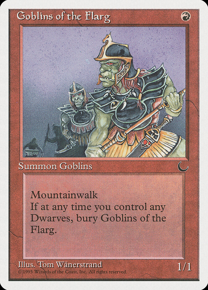 Goblins of the Flarg card front