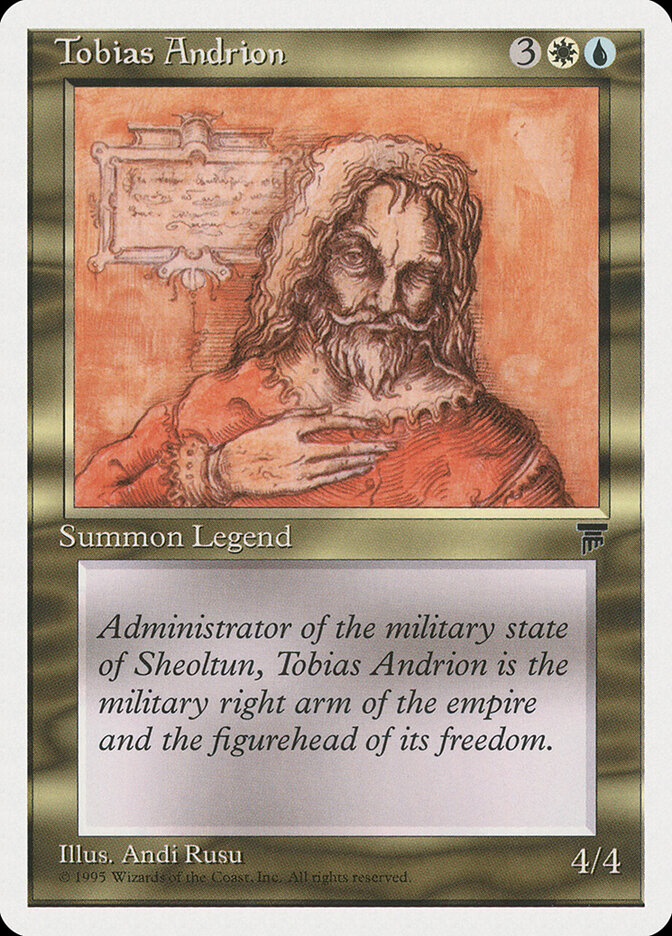 Tobias Andrion card front